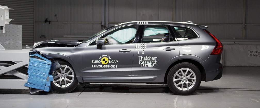 Volvo XC60 quase "gabarita" em proteção para adultos — Foto: Divulgação