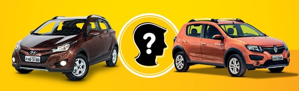 Que Carro eu Compro: Sandero Stepway X HB20X (Foto: Auto News Brasil) — Foto: Auto Esporte