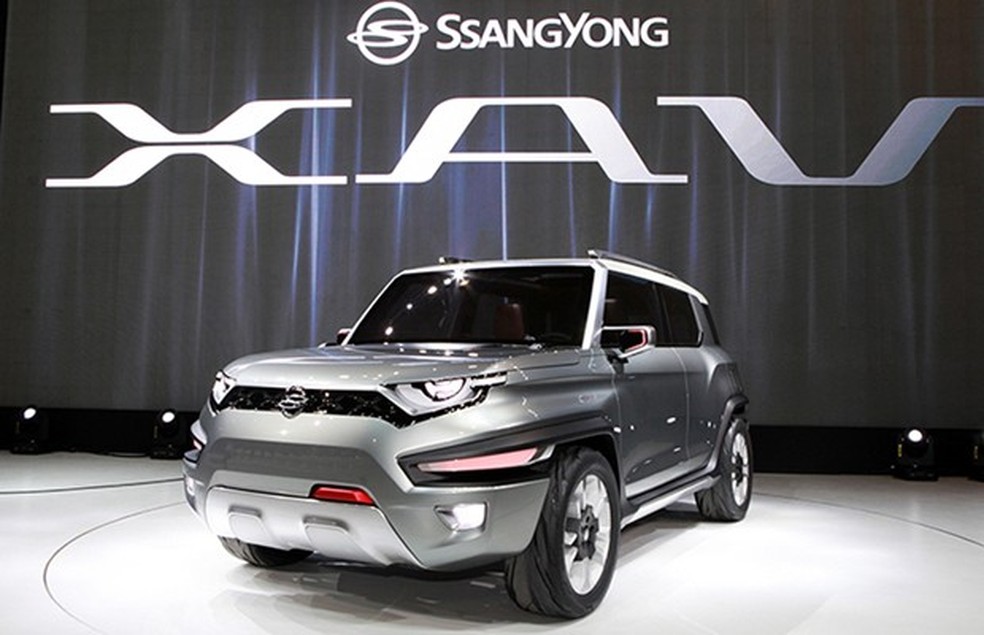 SsangYong revela conceito XAV (Foto: Divulgação) — Foto: Auto Esporte
