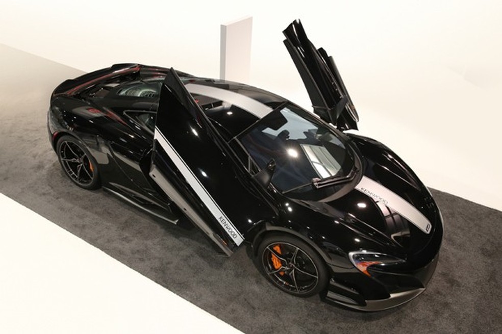 Conceito do McLaren 675LT JVCKenwood (Foto: Divulgação) — Foto: Auto Esporte