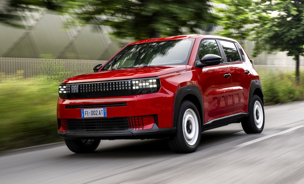 No Brasil, o Argo será substituído por um derivado do Grande Panda europeu — Foto: Divulgação/Fiat