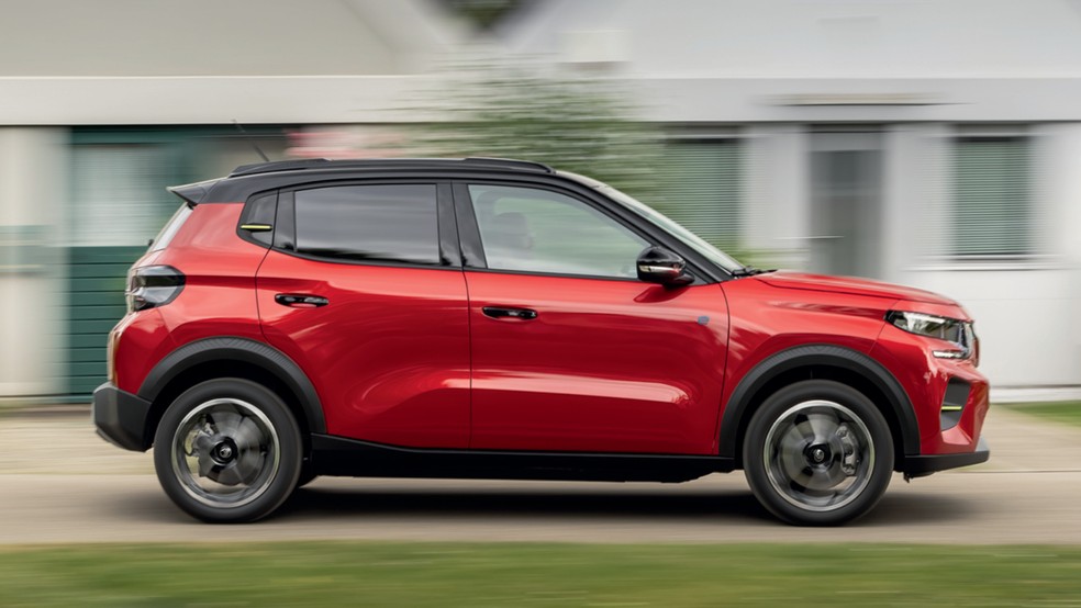 Citroën e-C3 utiliza mesma base do C3 nacional — Foto: Divulgação