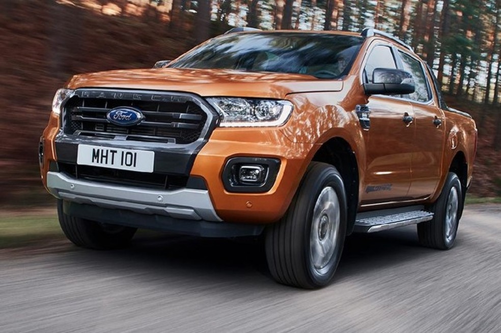 Ford Ranger é reestilizada na Europa, mas facelift pode demorar um pouco a chegar (Foto: Divulgação) — Foto: Auto Esporte