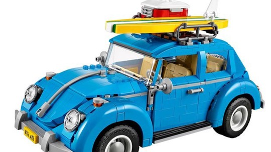 Lego lança kit com 1.167 peças para montar Volkswagen Fusca original
