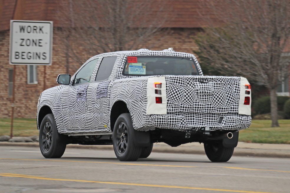 Flagra: Ford Ranger — Foto: Automedia