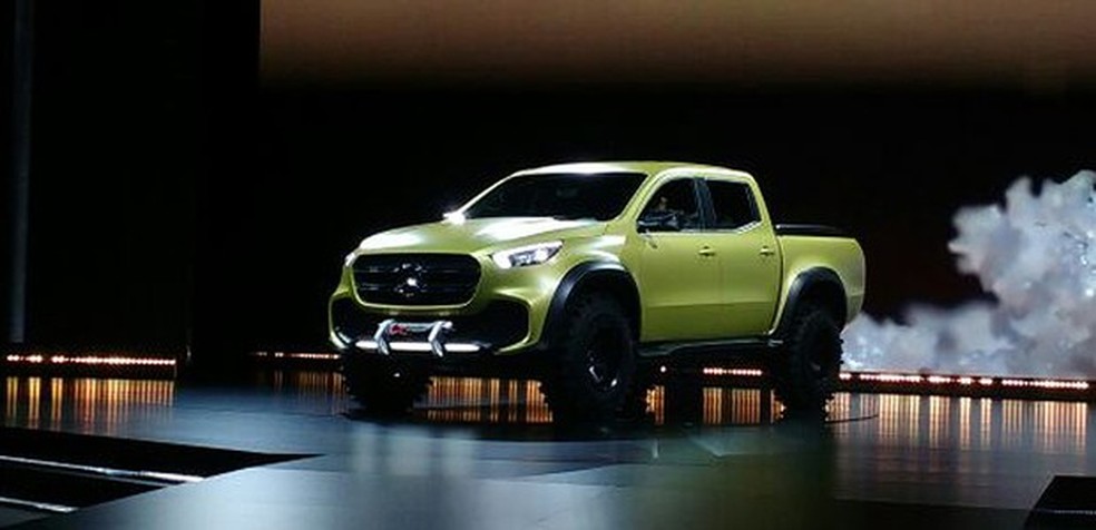 Picape Mercedes Classe X (Foto: Tereza Consiglio / Auto News Brasil) — Foto: Auto Esporte