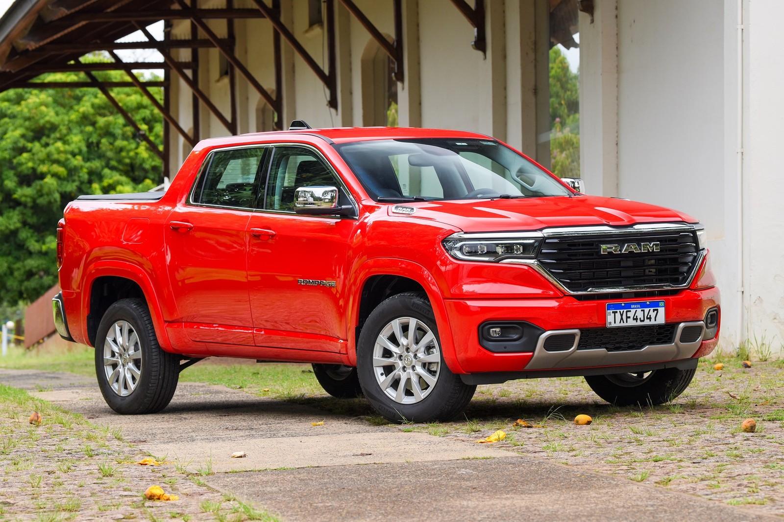 Ram Rampage Big Horn 2026 - Diagonal Frontal — Foto: autoesporte