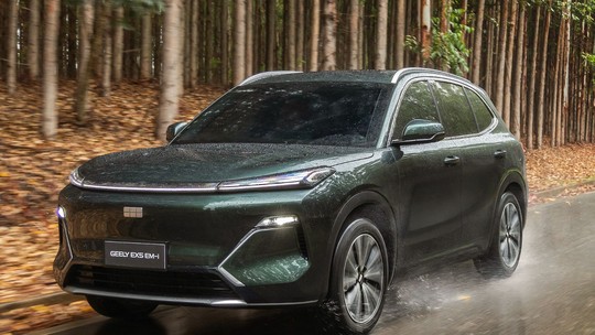 Geely EX5 EM-i híbrido 2027: preços, versões, equipamentos e autonomia