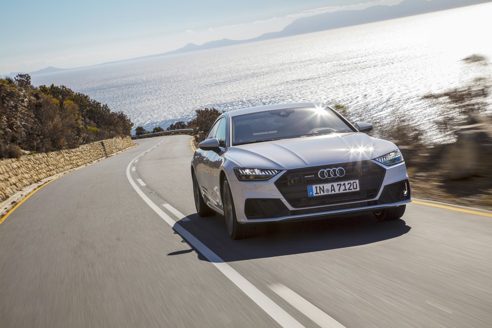 Audi A7 acelera de 0 a 100 km/h em 5,3 segundos — Foto: Divulgação