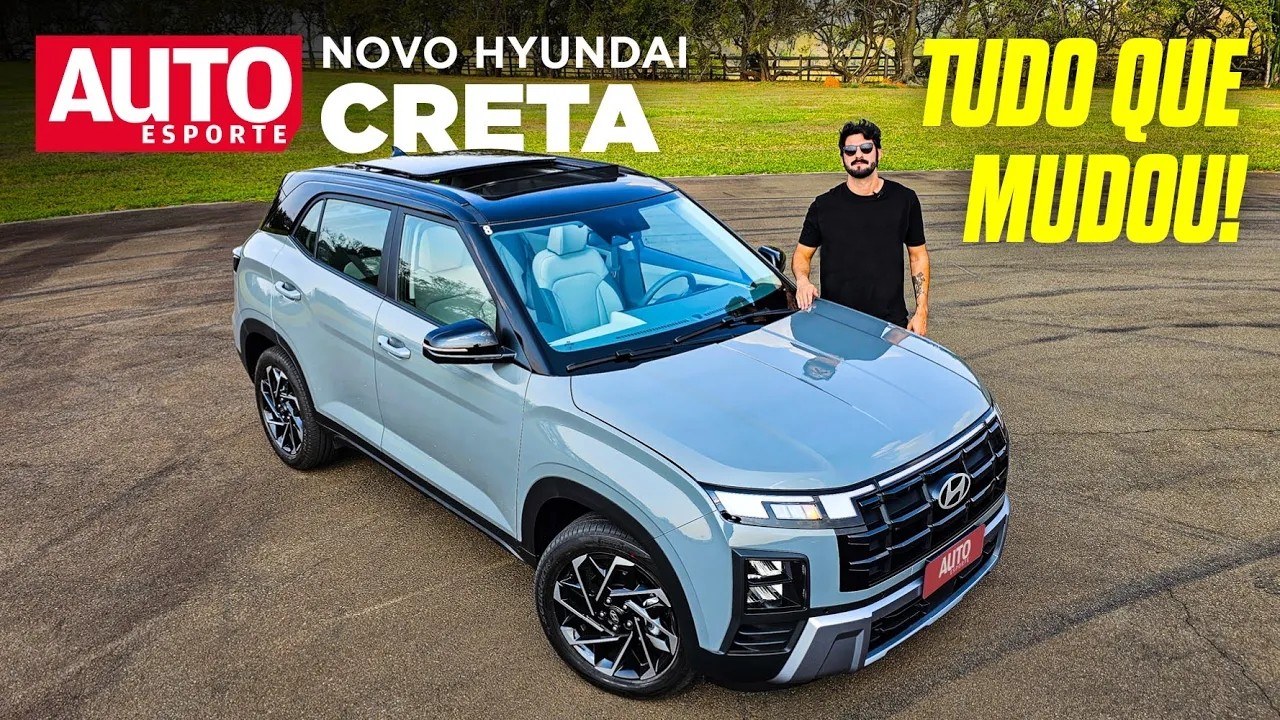 Vídeo: Hyundai Creta 2025, o novo SUV compacto mais potente do Brasil