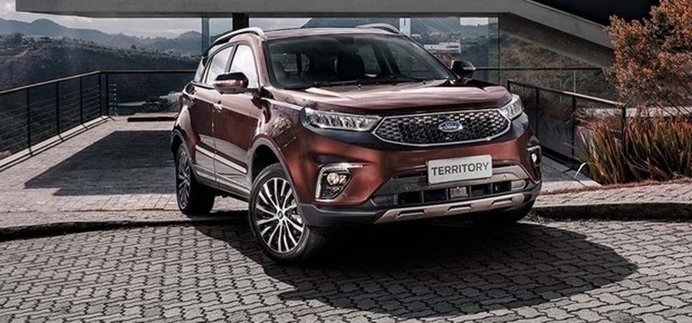 O Territory é a versão da Ford para o SUV chinês Yusheng S330 (Foto: Divulgação) — Foto: Auto Esporte