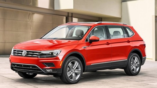 Volkswagen apresenta Tiguan para sete pessoas em Detroit