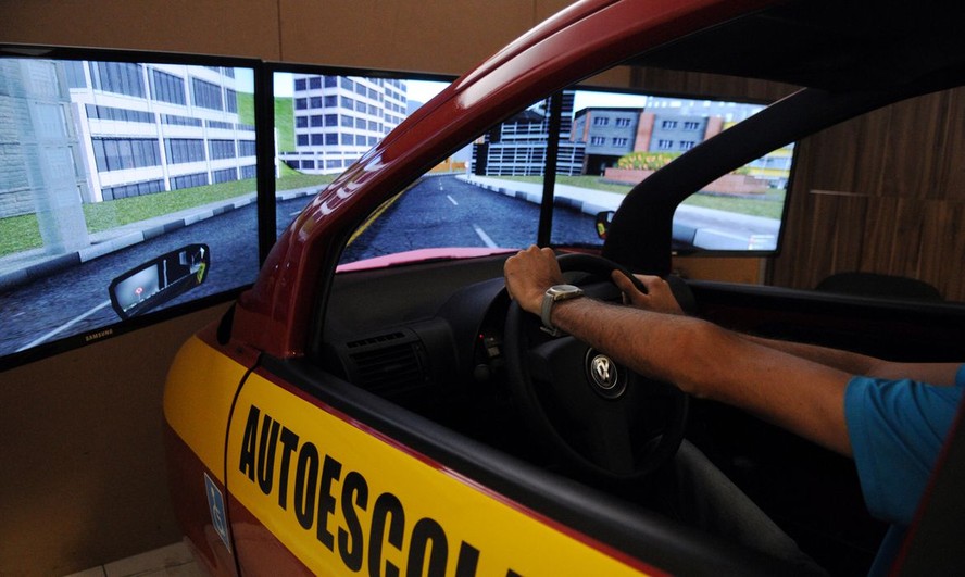 Simulador na Autoescola