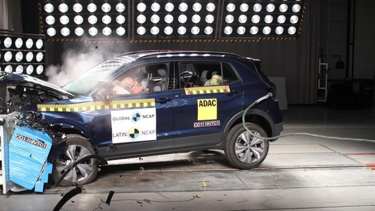 Volkswagen T-Cross consegue nota máxima do Latin NCAP