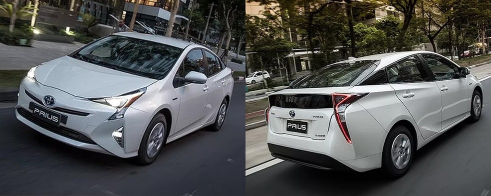 Toyota Prius passou por reestilização em 2016 — Foto: Divulgação