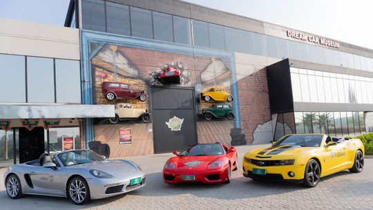 Museu em SP tem Ferrari, Porsche e Camaro por aluguel a partir de R$ 300