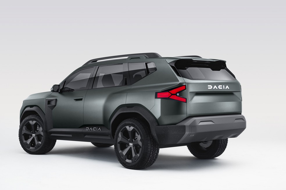 Dacia Bigster tem um design ousado e bem diferente do Duster que conhecemos nos dias atuais — Foto: Divulgação