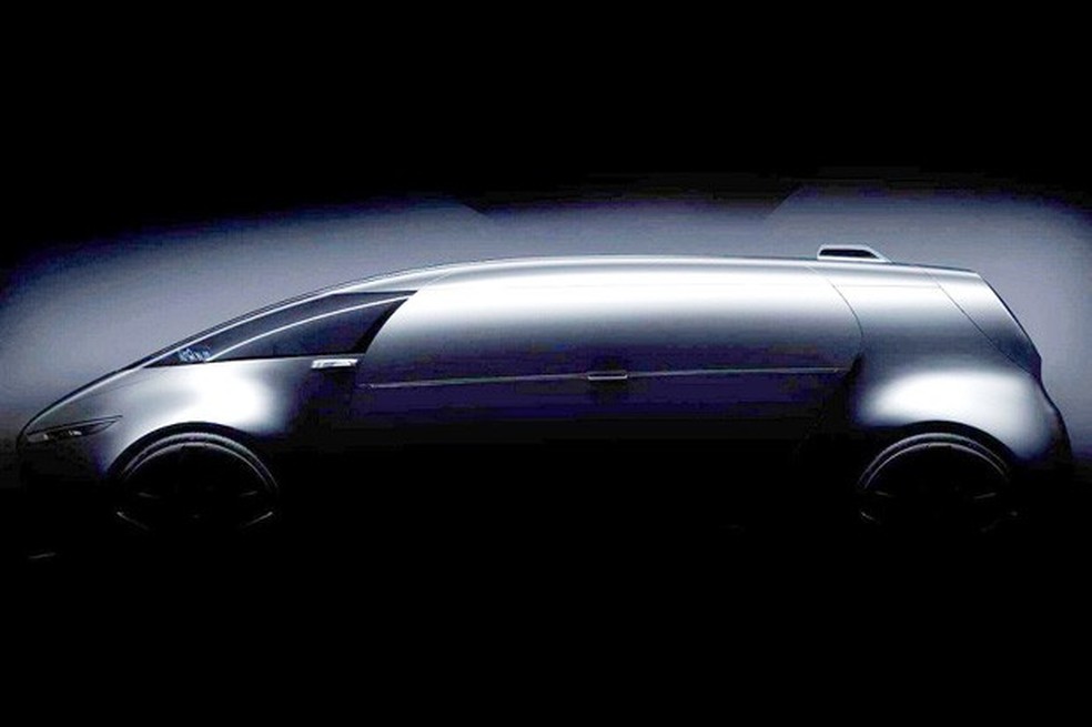 Mercedes revela teaser da Vision Tokyo (Foto: Divulgação) — Foto: Auto Esporte