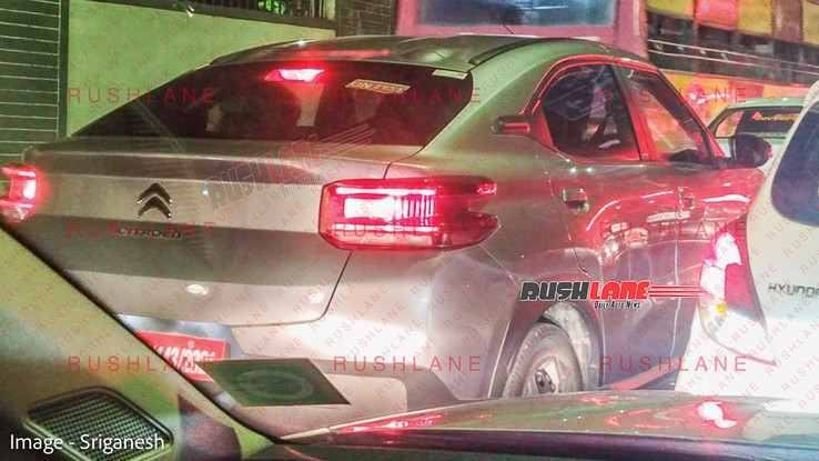 Citroën Basalt flagrado na Índia sem disfarces