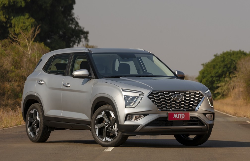 Novo Hyundai Creta 2022 Ultimate 2.0 flex traz tudo o que o SUV compacto tem a ofercer — Foto: Bruno Guerreiro/Auto News Brasil