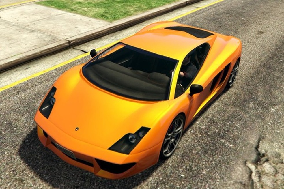 Lamborghini Gallardo vira Pegassi Vacca no GTA 5 (Foto: Reprodução) — Foto: Auto Esporte