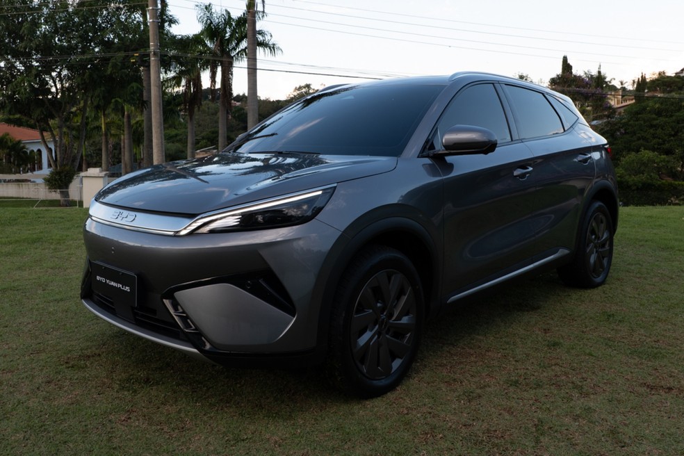 BYD Yuan Plus 2027 agora tem compartimento de 101 litros sob o capô — Foto: Divulgação