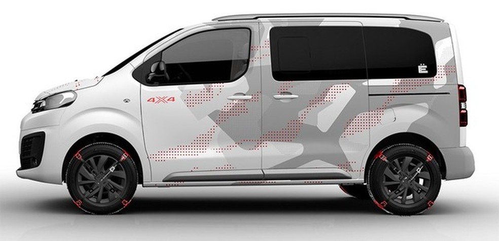Citroën SpaceTourer 4X4 Ë Concept (Foto: Citroën) — Foto: Auto Esporte