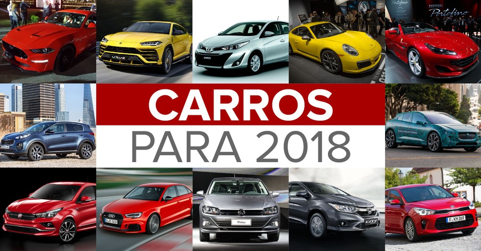 Carros 2018: veja os lançamentos esperados — Foto: Divulgação