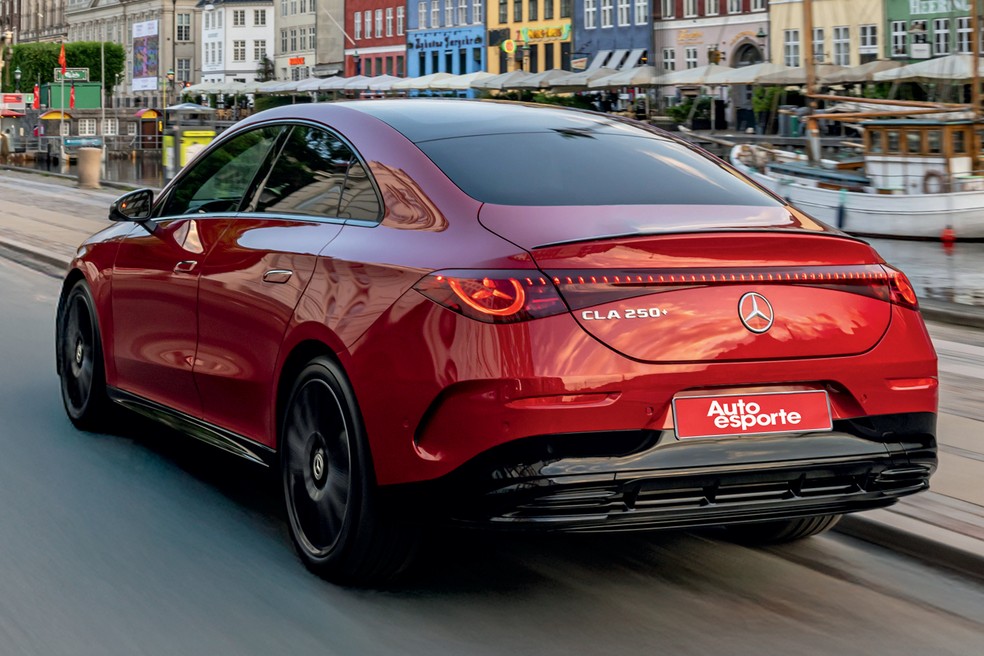 Mercedes-Benz CLA 250+ estreia nova plataforma MMA da Mercedes — Foto: Divulgação