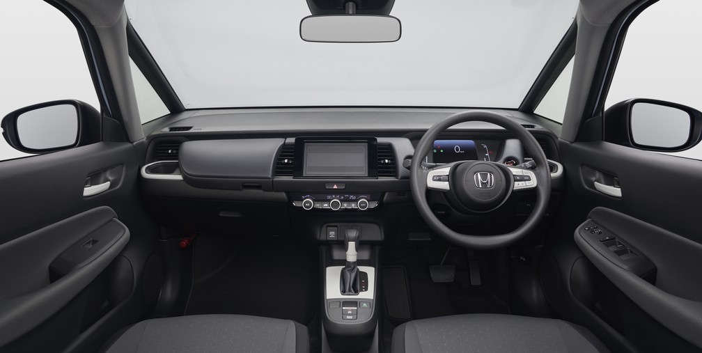 Interior do novo Honda Fit — Foto: Divulgação/Honda