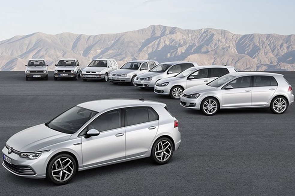 Volkswagen Golf: as 8 gerações do hatch mais vendido do mundo