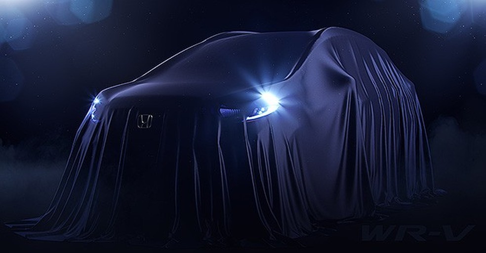 Teaser do novo Honda WR-V (Foto: Honda) — Foto: Auto Esporte