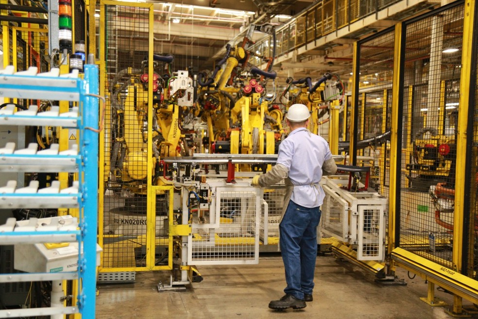 Fábrica da Chevrolet, em Gravataí (RS) — Foto: Divulgação