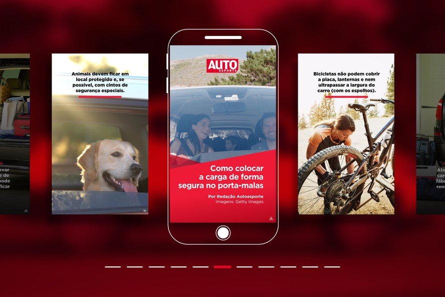 Webstories - Como colocar a carga de forma segura no porta-malas