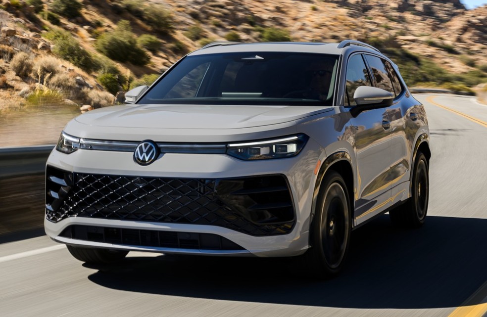 Novo Volkswagen Tiguan na versão R-Line — Foto: Divulgação