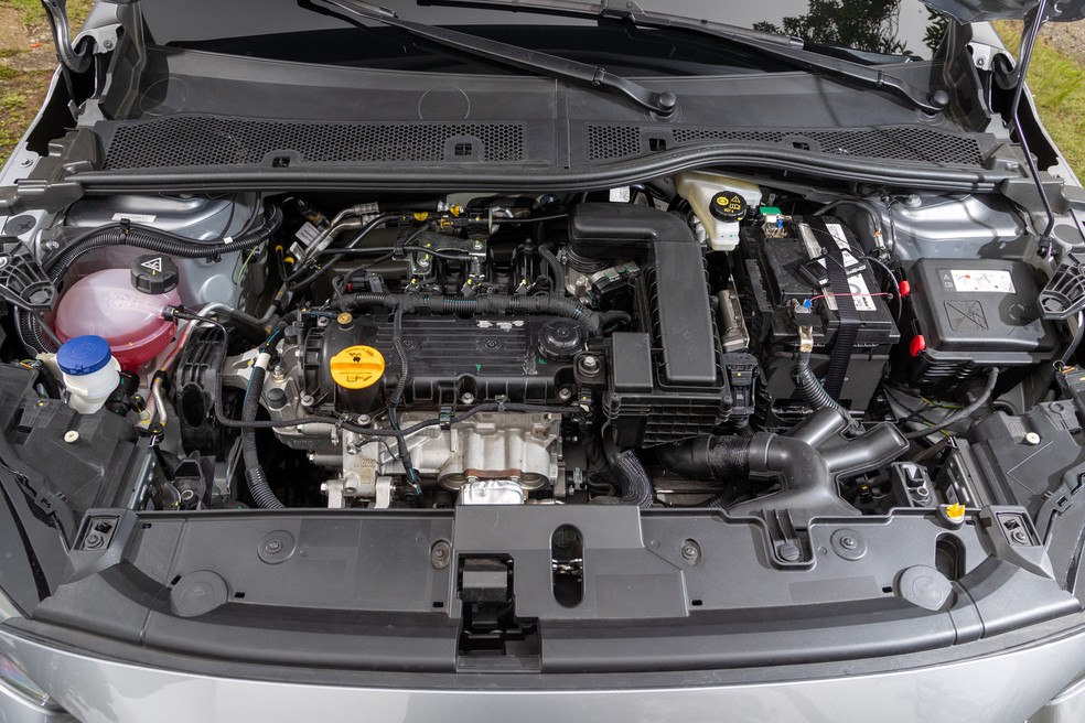 Motor 1.0 Firefly do Peugeot 208 também equipa outros modelos da Stellantis — Foto: Renato Durães/Auto News Brasil