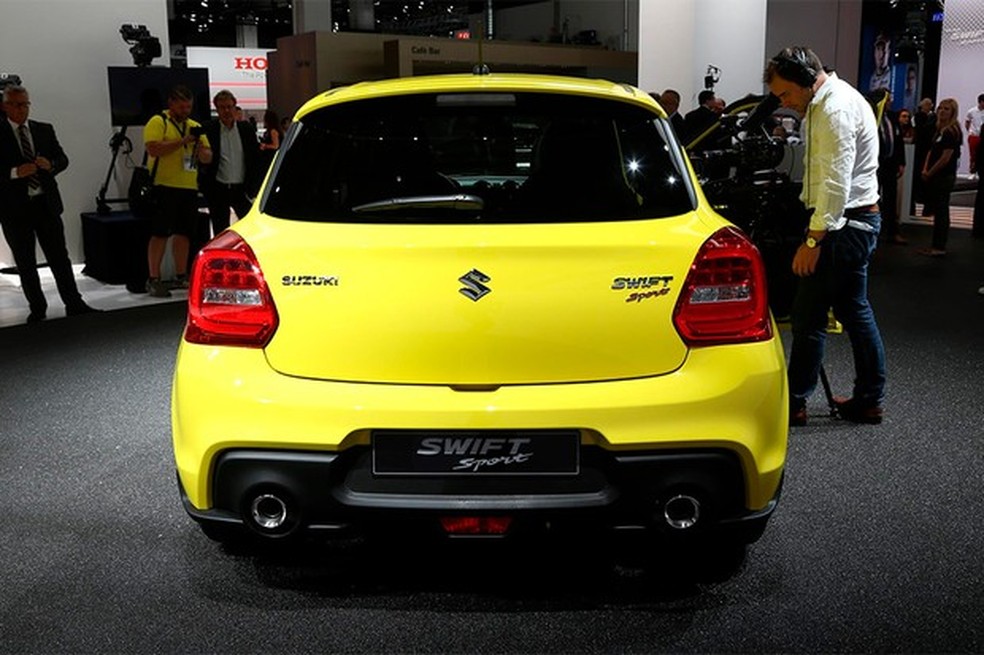 Novo Suzuki Swift Sport no Salão de Frankfurt 2017 (Foto: Newspress) — Foto: Auto Esporte