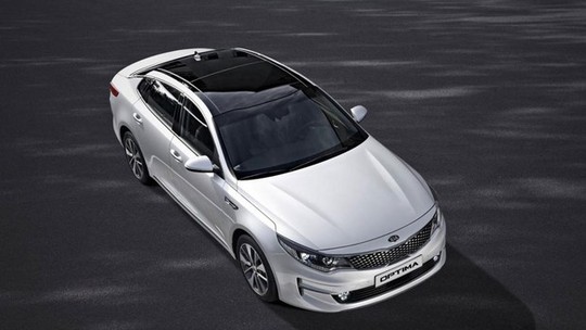 Versão do Kia Optima para a Europa é revelada