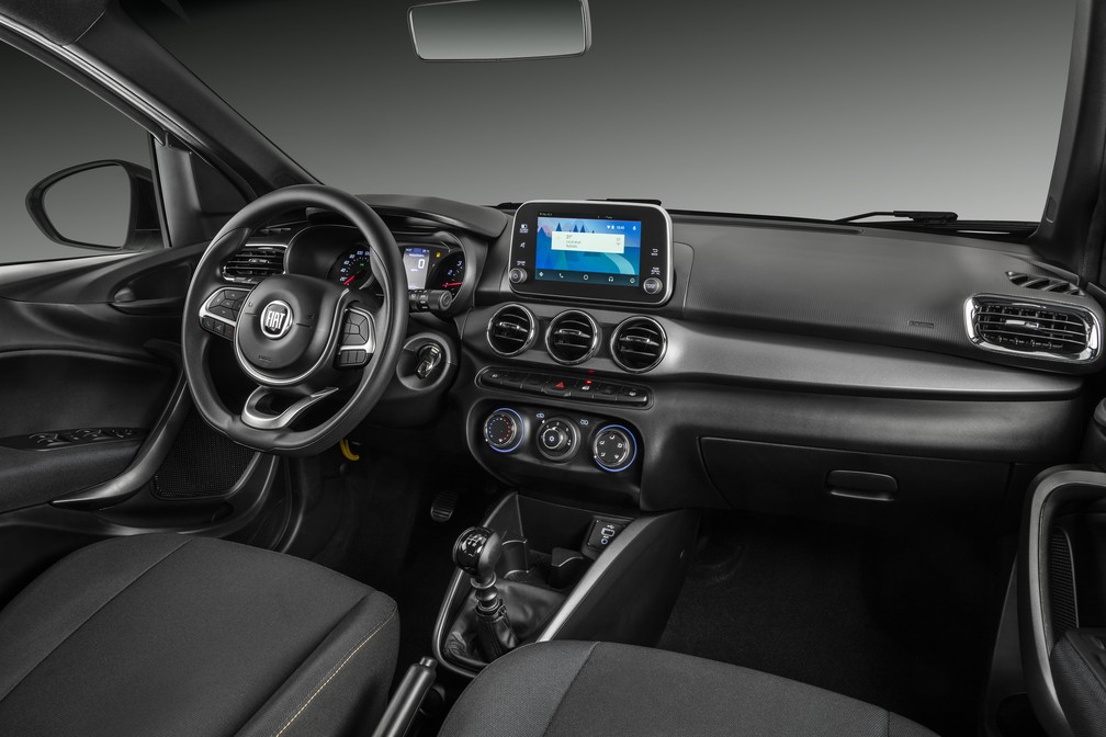 Interior do Fiat Argo Trekking — Foto: Fiat/Divulgação