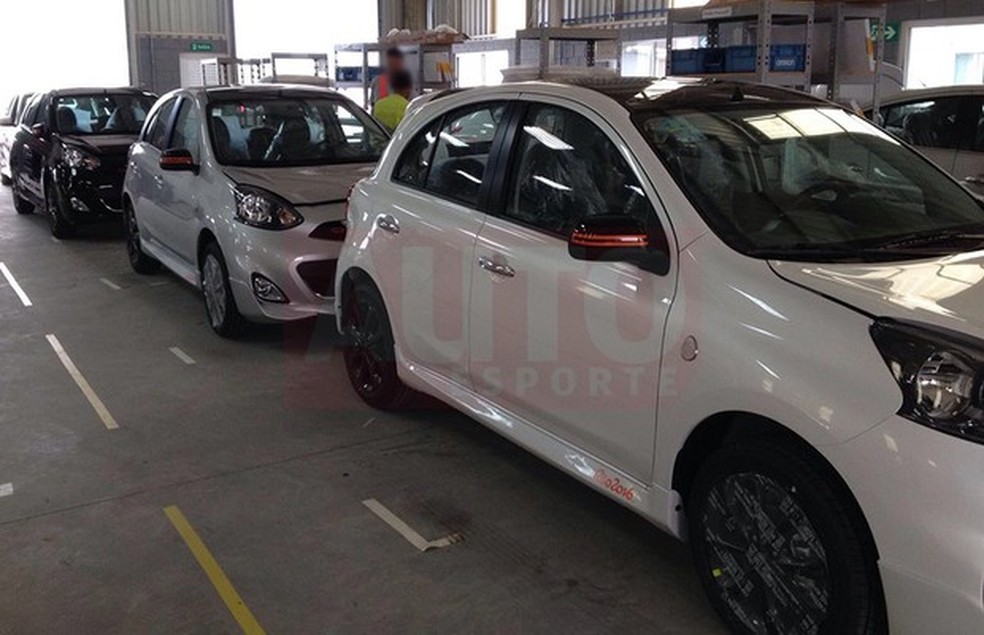 Edição especial Nissan March Rio 2016 prestes a ser lançada (Foto: Auto News Brasil) — Foto: Auto Esporte