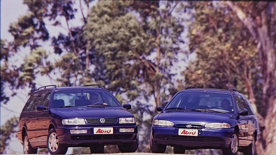 Salvem as peruas: VW Passat Variant e Ford Mondeo SW duelaram no Brasil em 1995