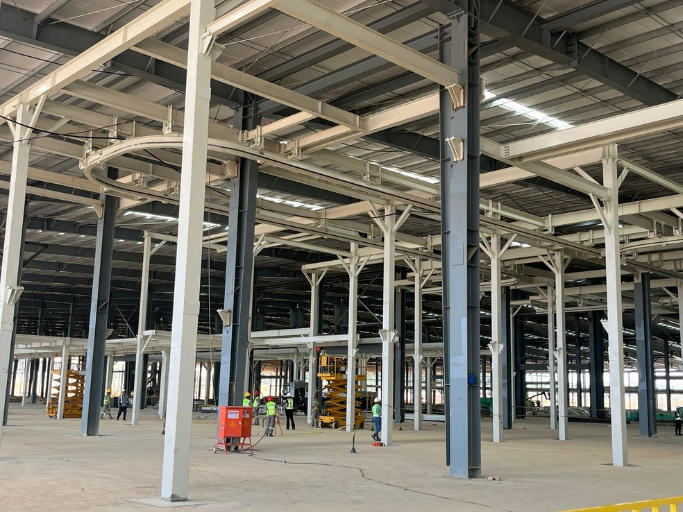 Dolphin Mini será montado em um dos galpões da fábrica de Camaçari a partir de março de 2025 — Foto: Marcus Celestino/Autoesporte