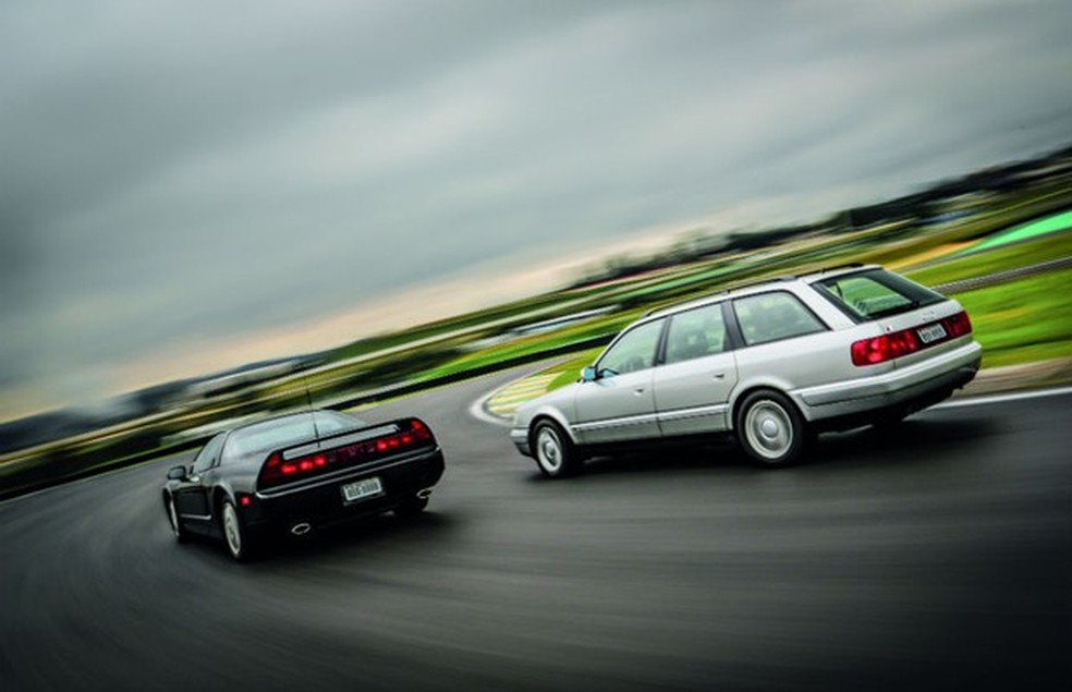 Aceleramos o Audi S4 Avant e o Honda NSX de Ayrton Senna em Interlagos (Foto: Reprodução) — Foto: Auto Esporte
