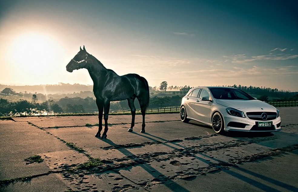 Mercedes-Benz A 45 AMG (Foto: Fabio Aro / Auto News Brasil) — Foto: Auto Esporte