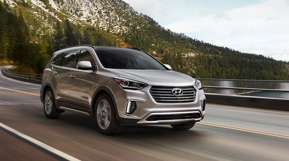 Hyundai Santa Fe 2017 (Foto: Hyundai) — Foto: Auto Esporte