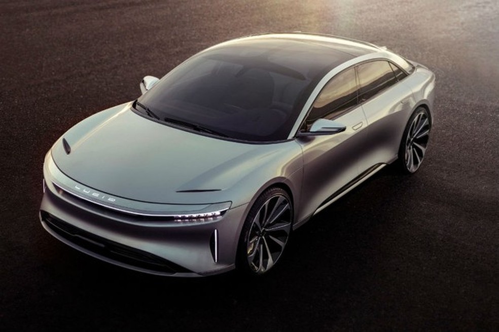 Air, novo sedã elétrico da Lucid Motors (Foto: Divulgação) — Foto: Auto Esporte