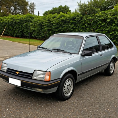 Chevrolet Onix 1984 criado por inteligência artificial