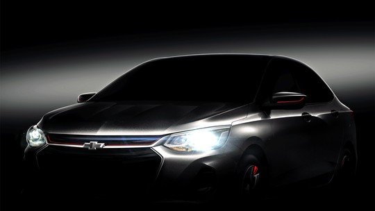 Chevrolet mostra teaser do novo Prisma