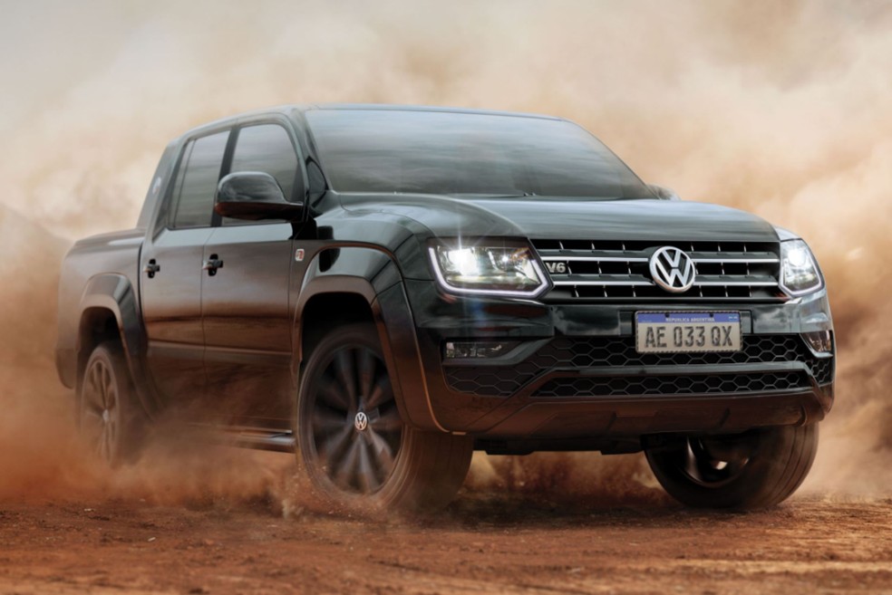 Volkswagen Amarok V6 é opção ideal para quem quer desempenho  — Foto: Divulgação