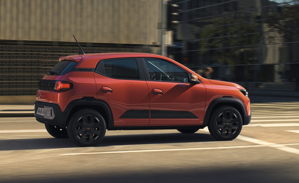 Novo Dacia Spring elétrico — Foto: Divulgação